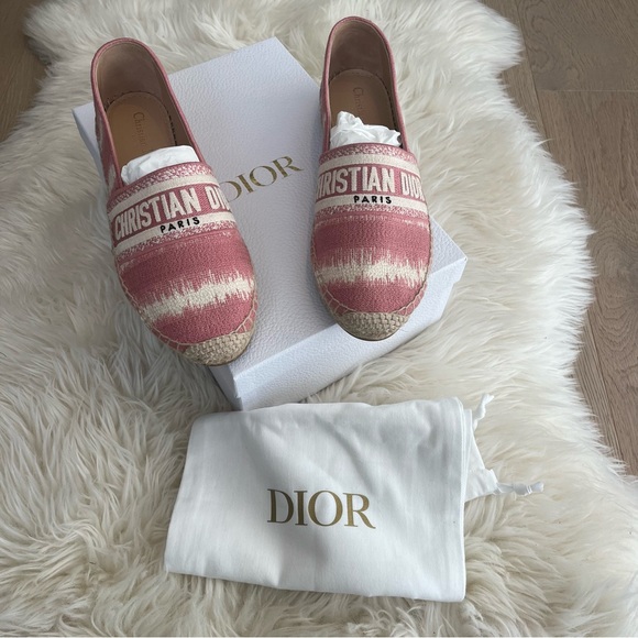 NIB Dior Granville Espadrilles size 39 - Picture 1 of 10